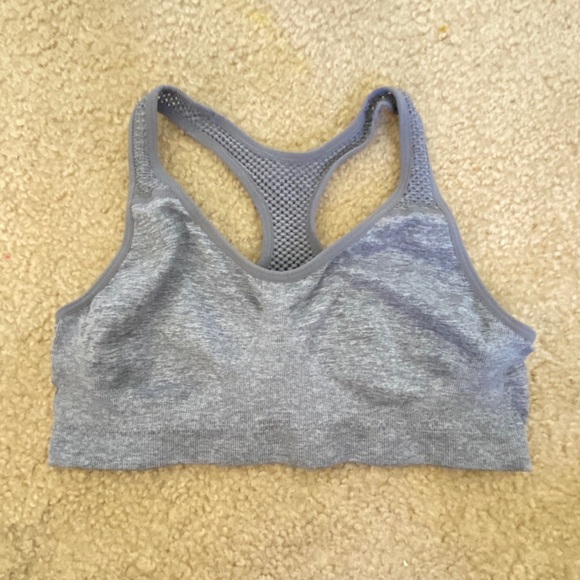 Gray sports bra - Picture 3 of 4